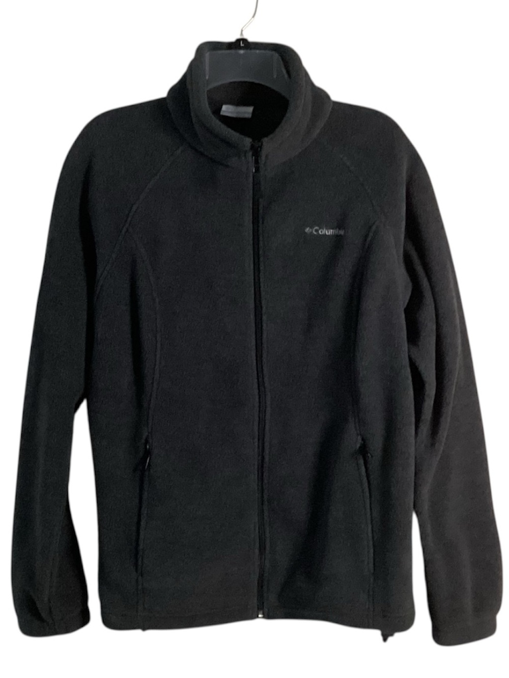 Columbia Fleece Dark Gray Full Zip Jacket XL